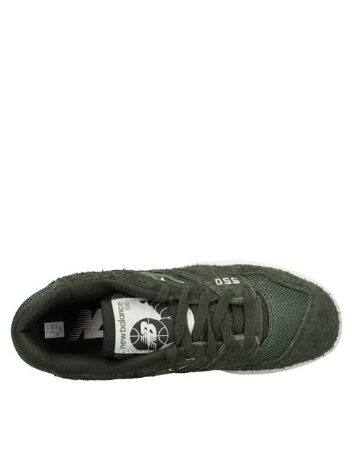 Sneakers in pelle e tessuto NEW BALANCE | BB550PHBVERDE